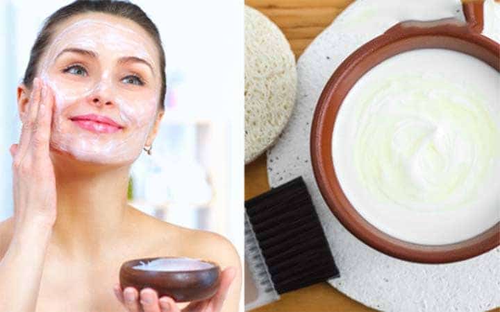 Yogurt benefits for skin & care